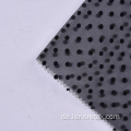 100% Polyester Polka Dot Black Flocking Tüll Stoff